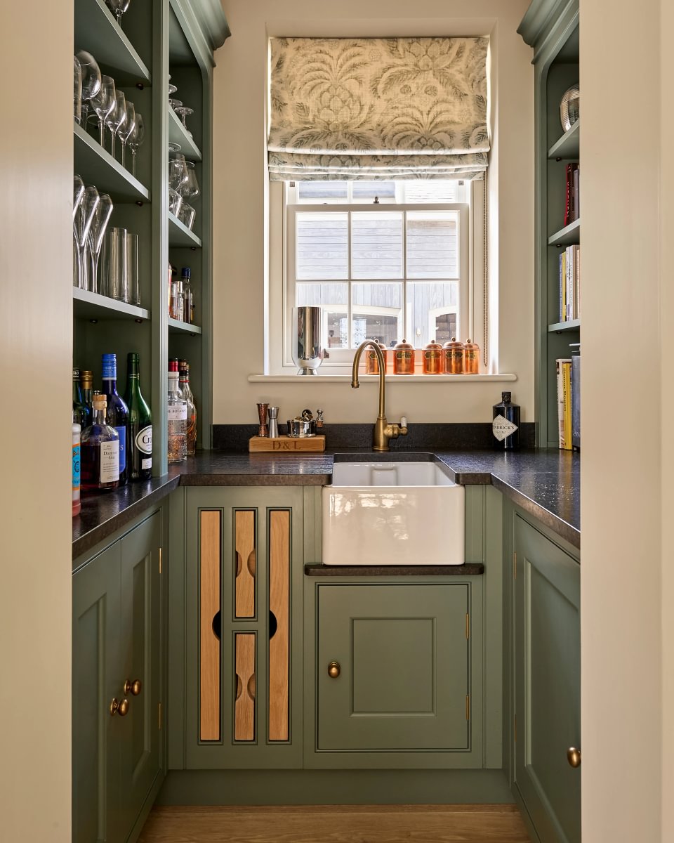 Sims Hilditch Interior Design Oxfordshire Country Home Drinks Room Sink