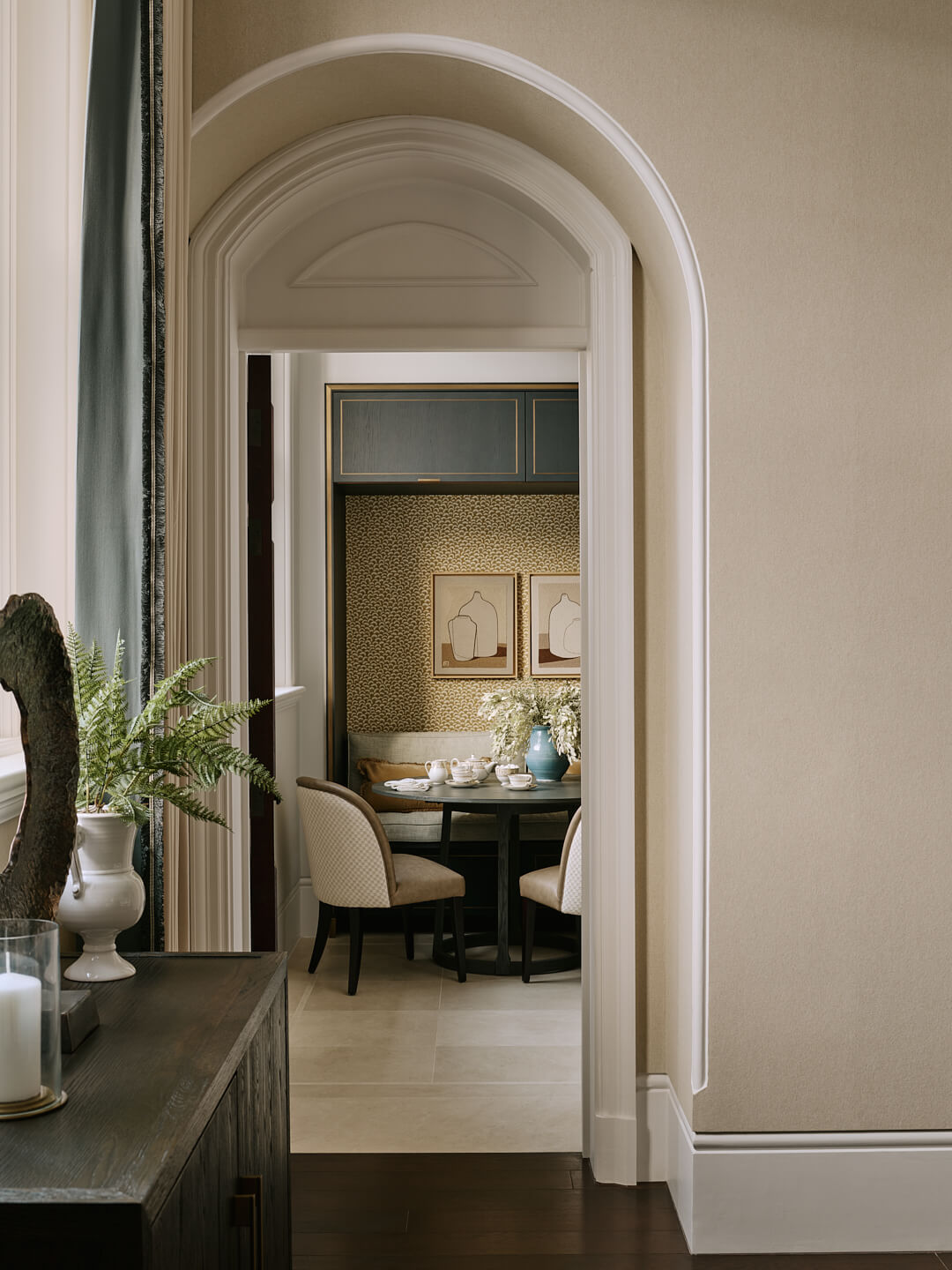 Sims Hilditch The OWO Seating Shot Through Doorway