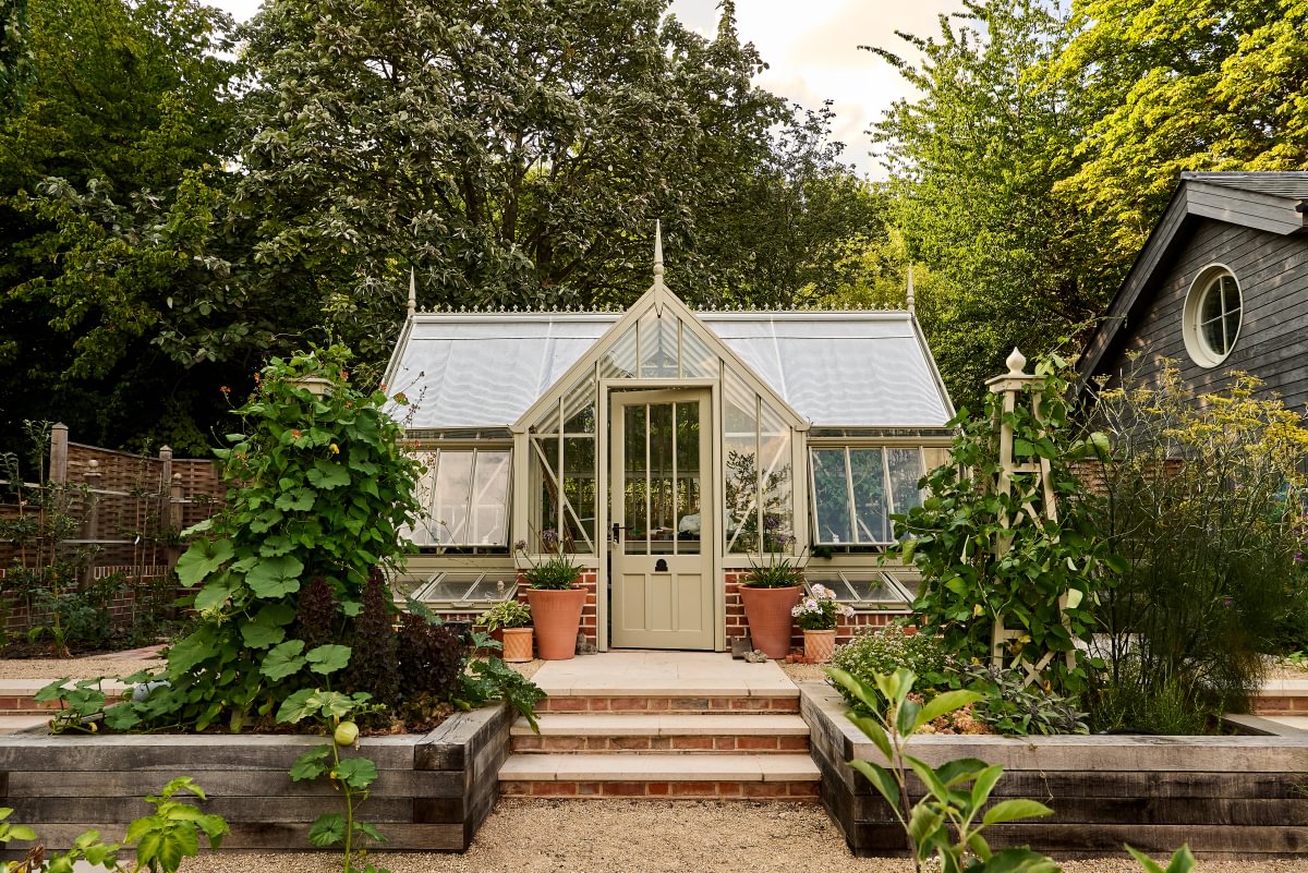 Sims Hilditch Oxfordshire Country Home Greenhouse