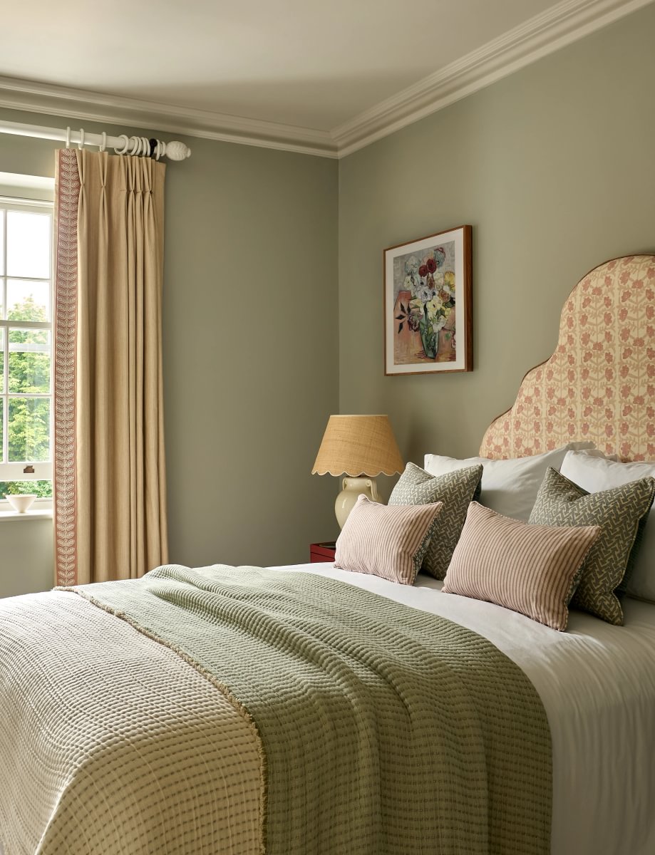 Sims Hilditch Interior Design Oxfordshire Country Home Bedroom Double Bed