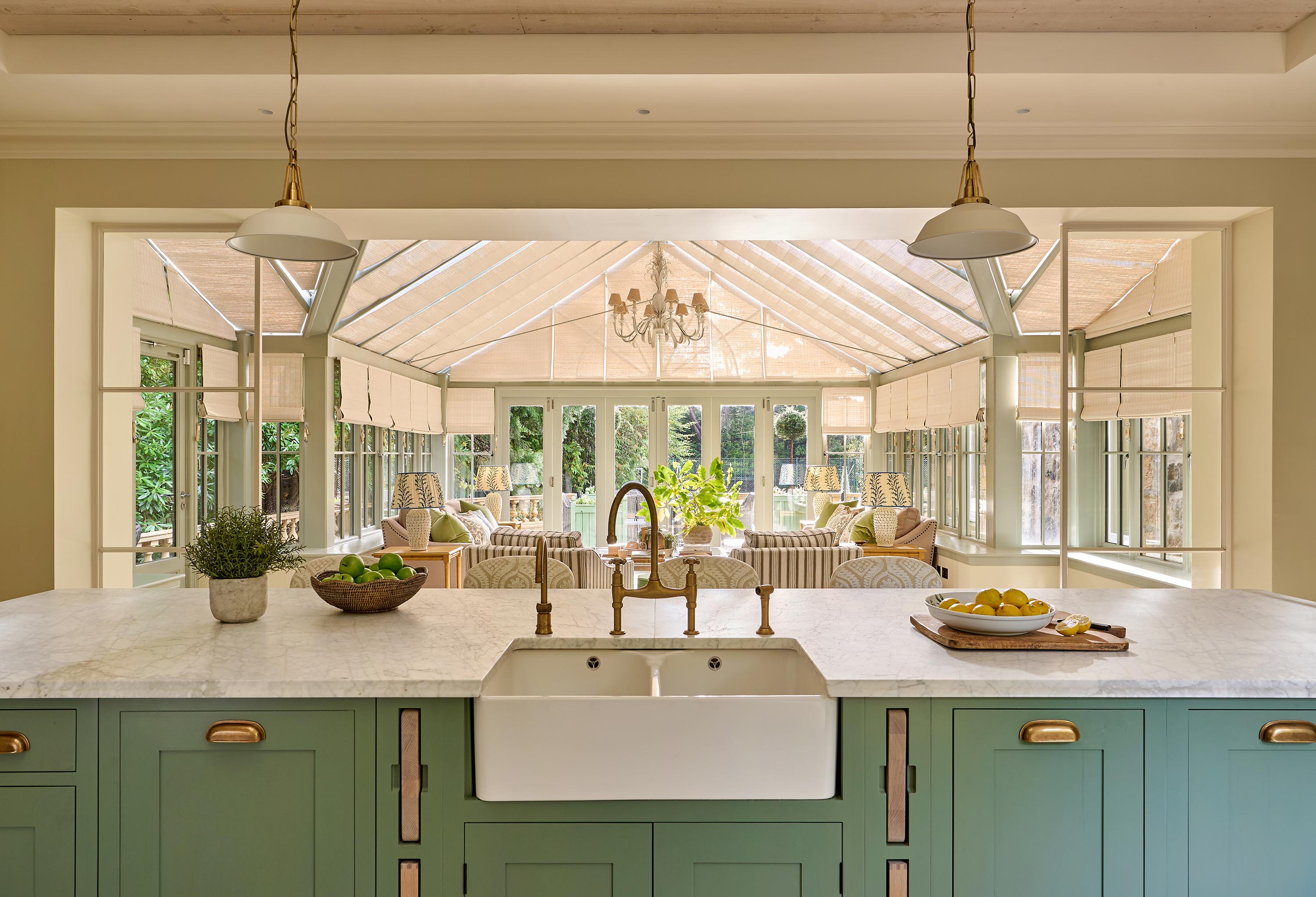 sims-hilditch-interior-design-aberdeen-family-home-kitchen-island-green-landscape