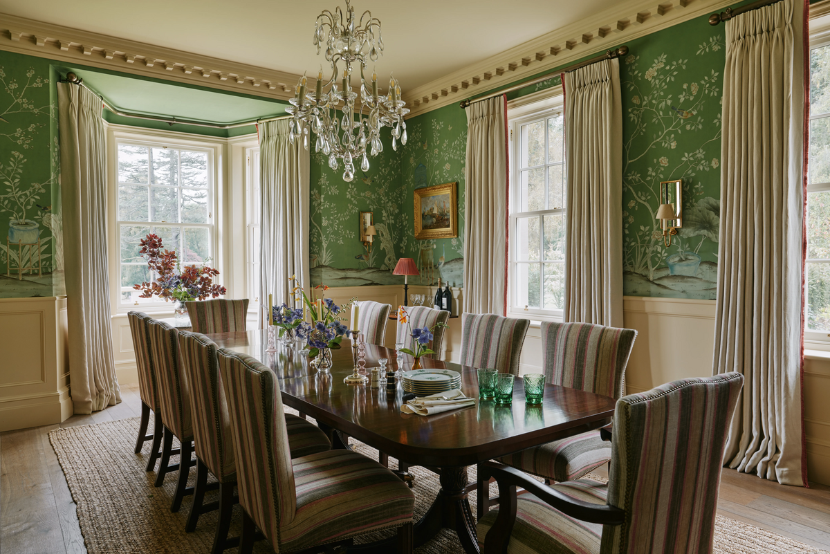 Sims Hilditch Interior Design Scottish Estate Dining Room