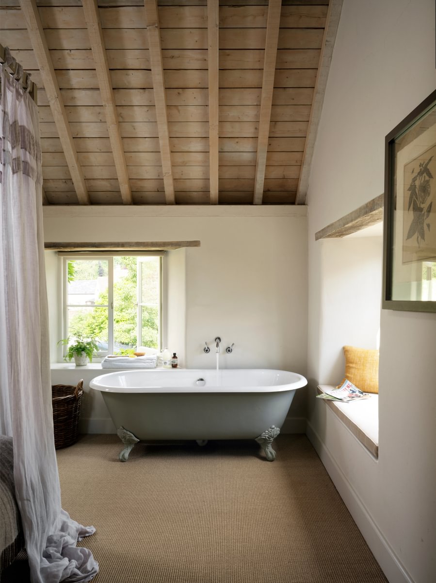 Sims Hilditch Interior Design Wiltshire Barn Conversion Bath