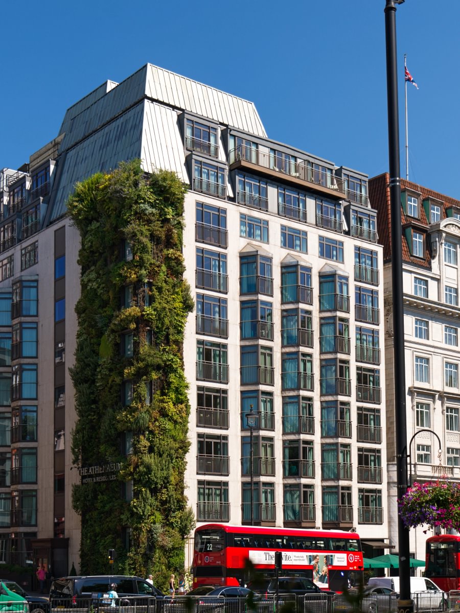 Sims Hilditch Interior Design Mayfair Hotel Apartment Exterior