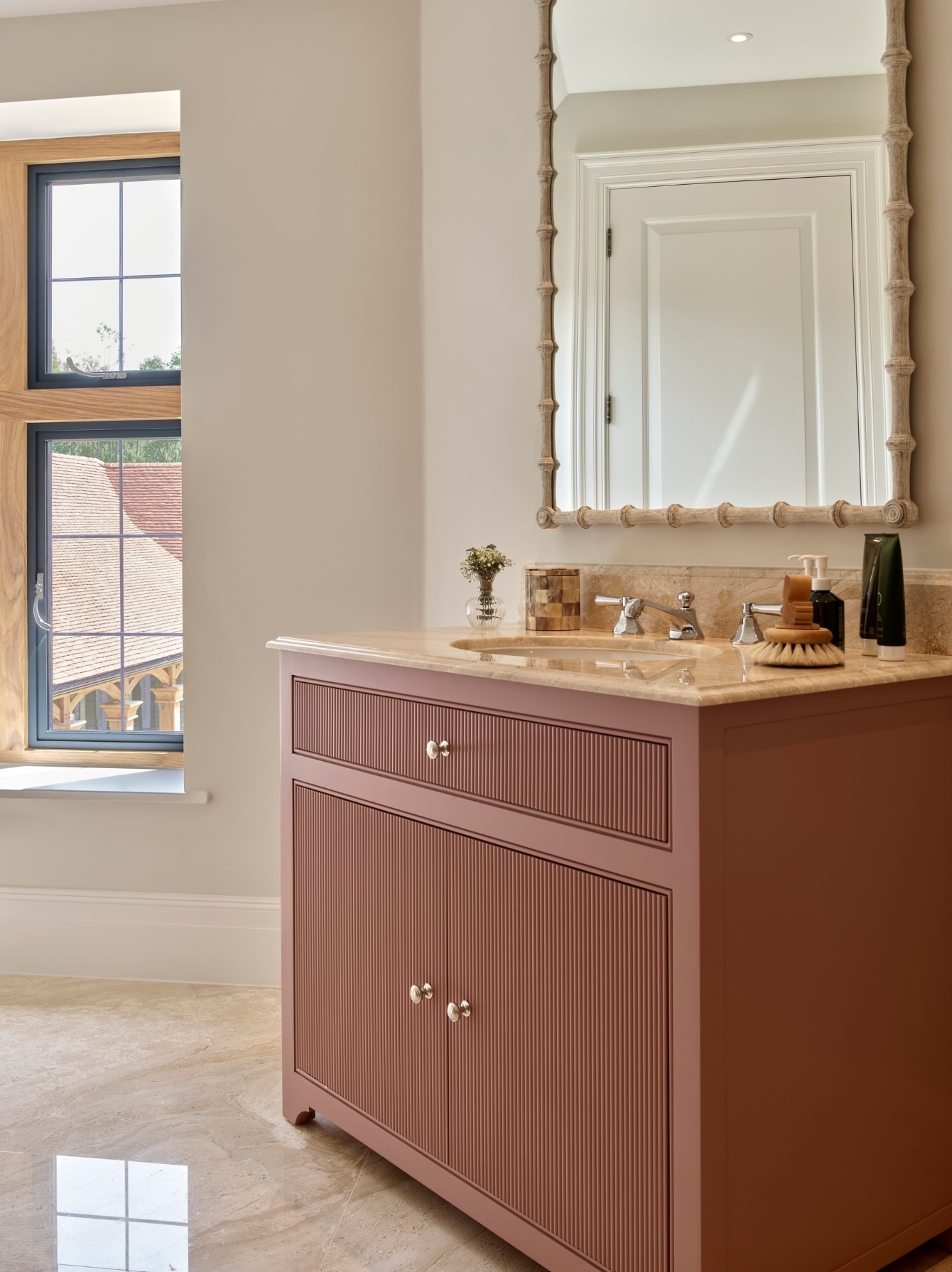 Sims Hilditch Interior Design Surrey Country Home Bathroom Basin