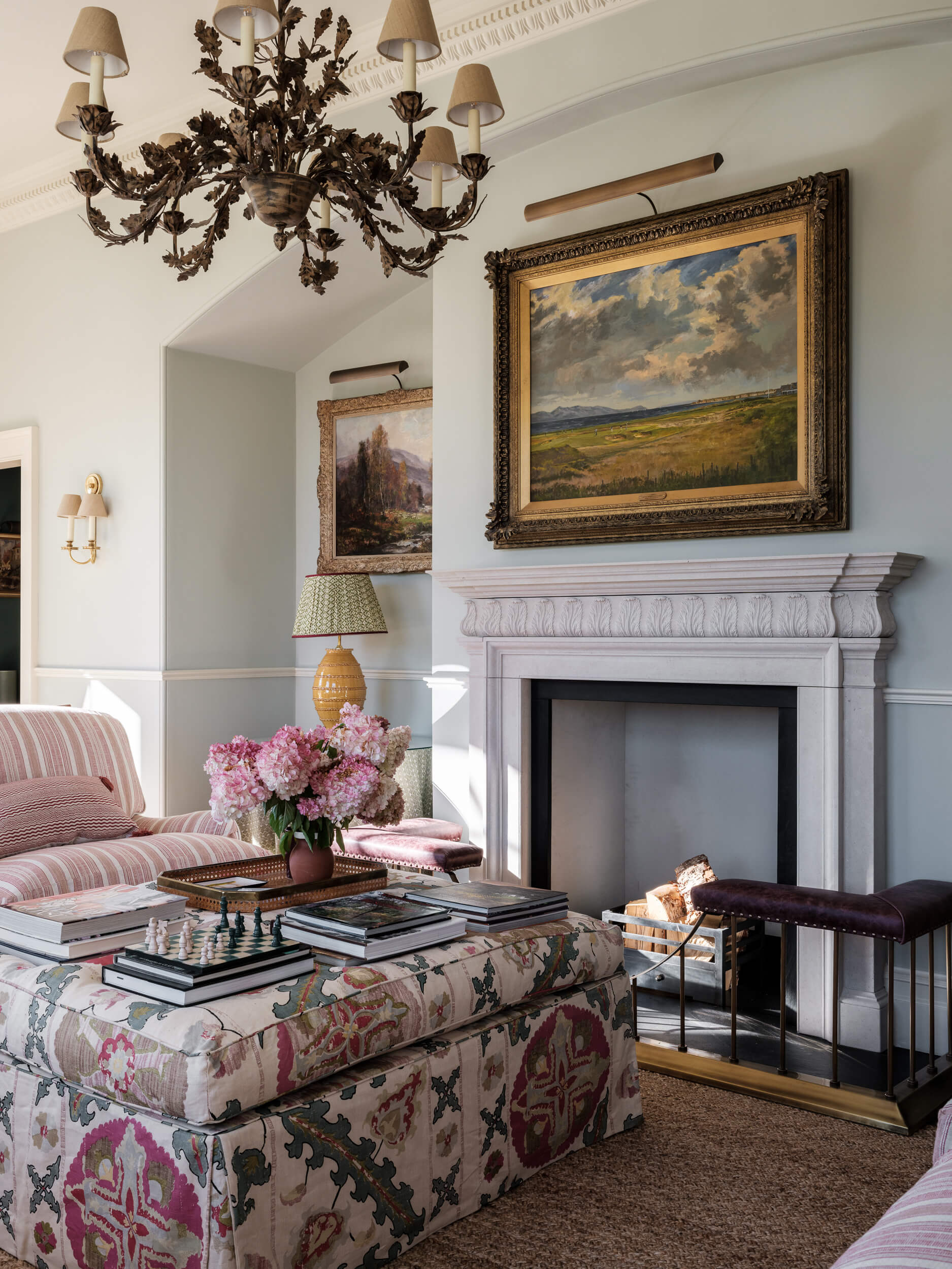 Sims Hilditch Scottish Estate Drawingroom Fireplace