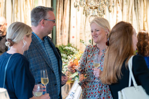 Sims Hilditch Book Launch Party 1 Ross Van Ot Davenport Associates And Emily Rance