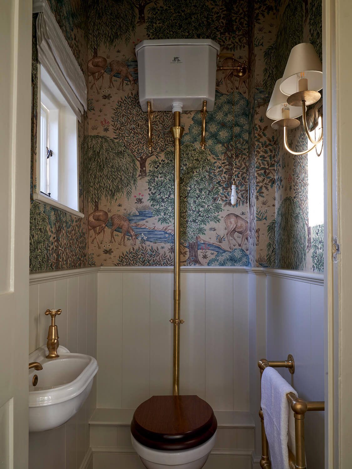 Sims Hilditch Gradei Historic London House Powderroom