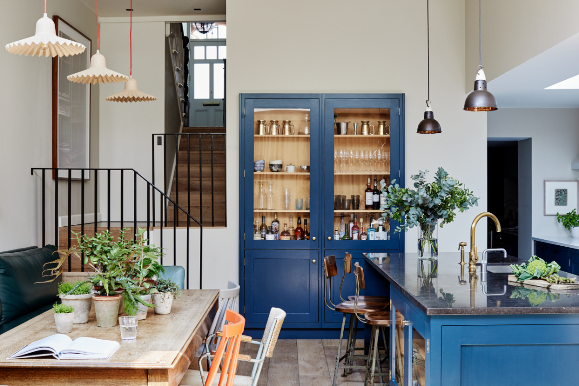 Sims Hilditch Interior Design Notting Hill Townhouse Kitchen Island