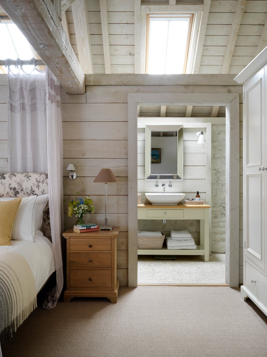 Sims Hilditch Interior Design Wiltshire Barn Conversion Bedroom