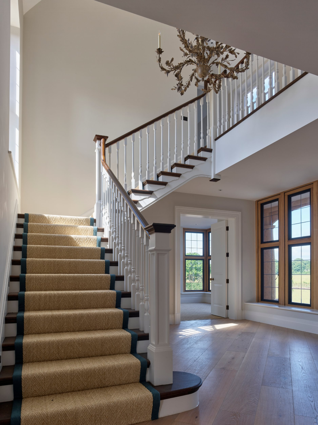Sims Hilditch Interior Design Surrey Country Home Staircase