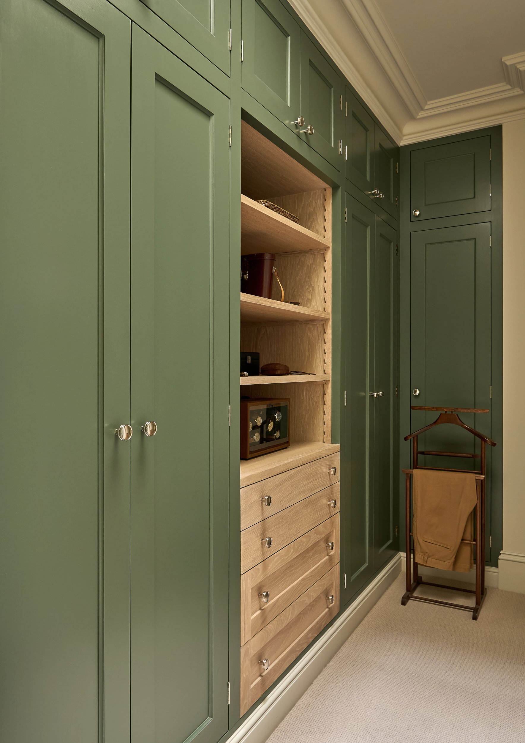 Oxfordshire Country Home Mens Dressing Room