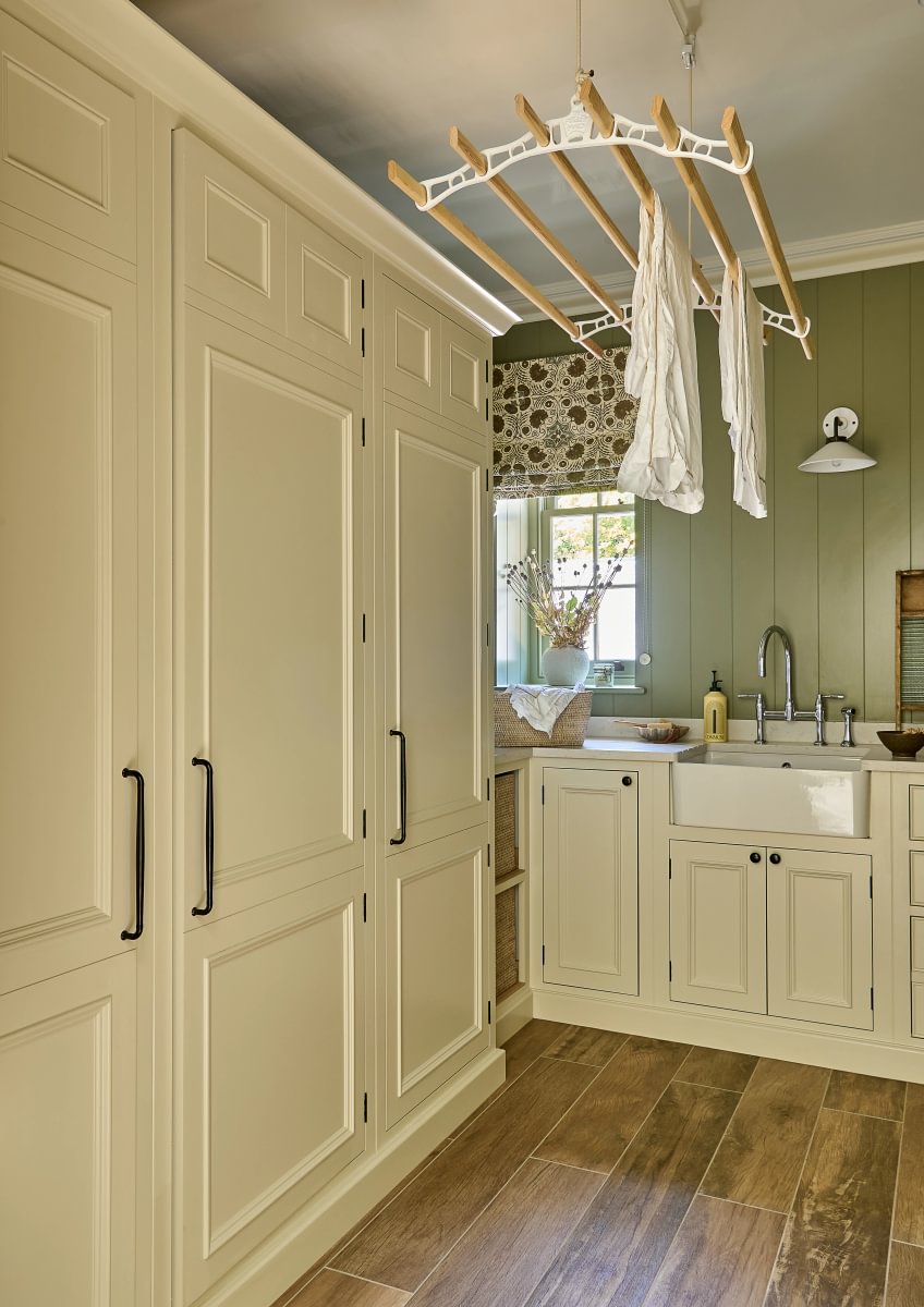 Sims Hilditch Interior Design Oxfordshire Country Home Laundry Room