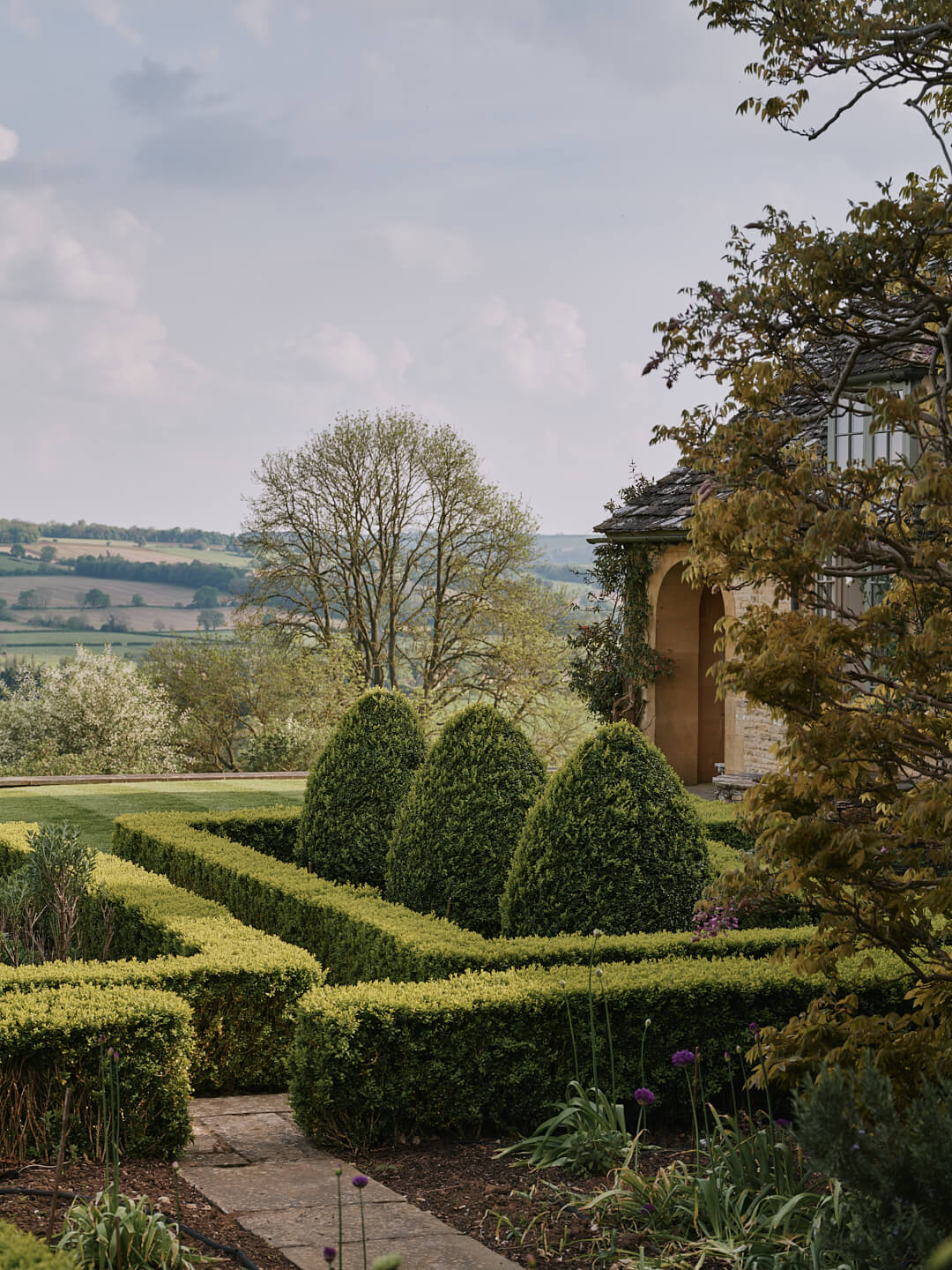 Sims Hilditch Warwickshire Family Home Exterior Garden
