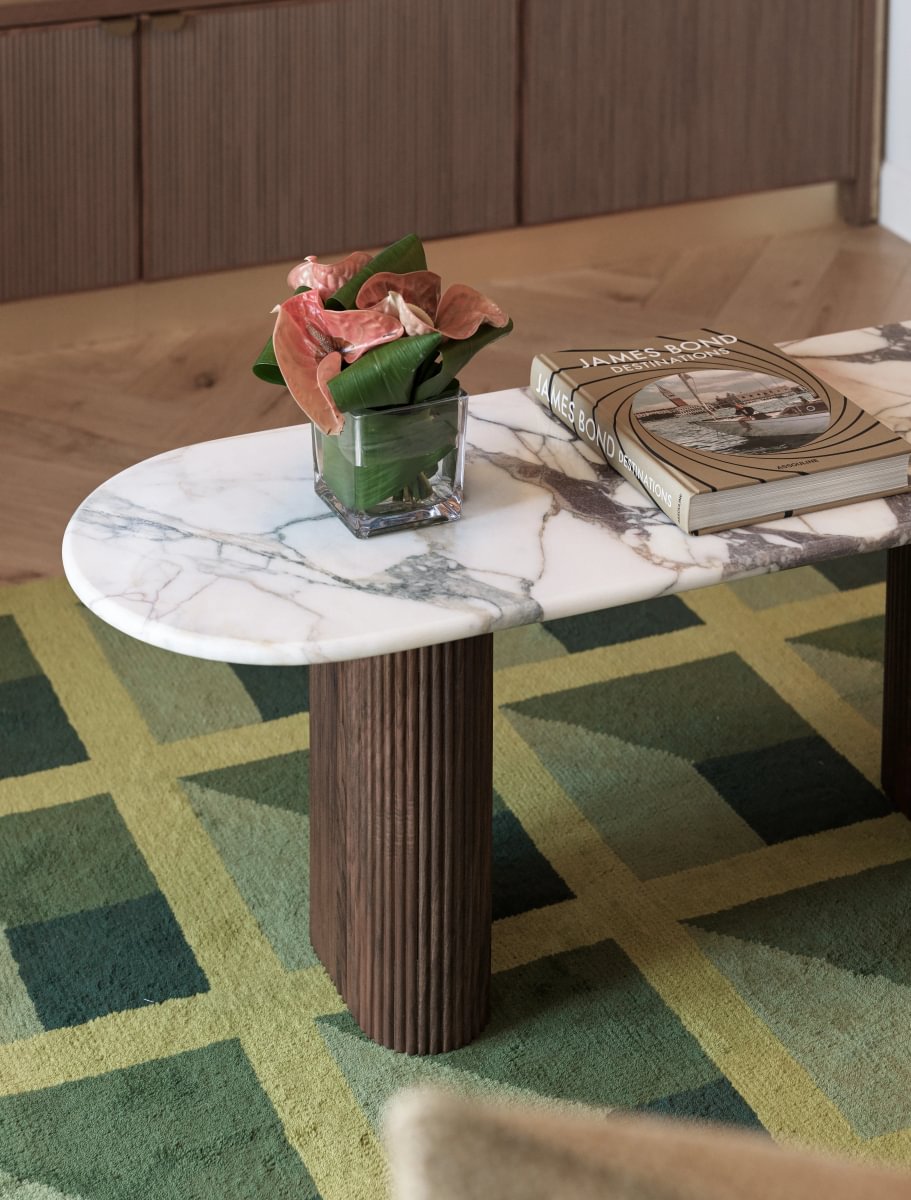 Sims Hilditch Interior Design Mayfair Hotel Apartment Details Coffee Table