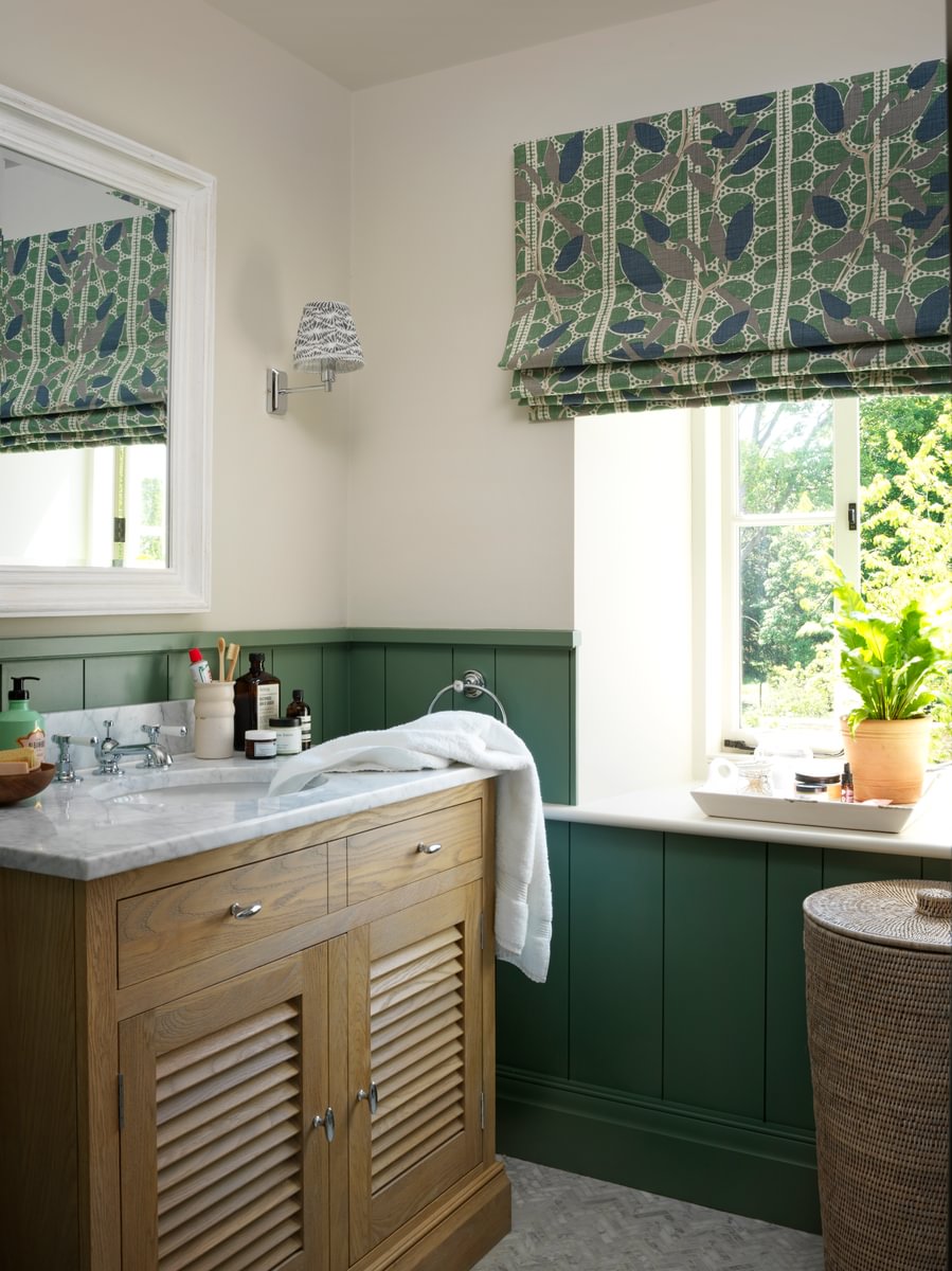 Sims Hilditch Interior Design Oxfordshire Farm Bathroom Basin