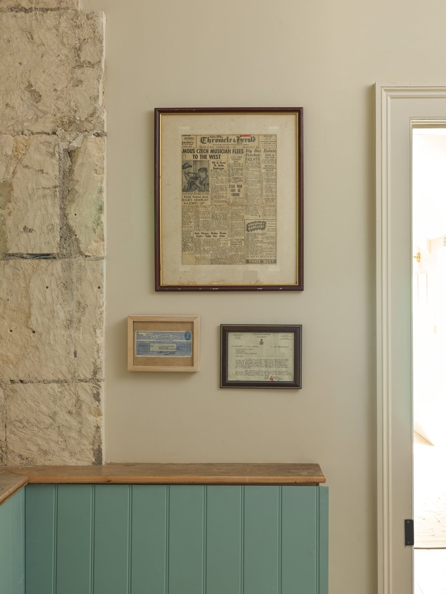 Sims Hilditch Interior Design Jamie's Farm House Picture Frame Wall