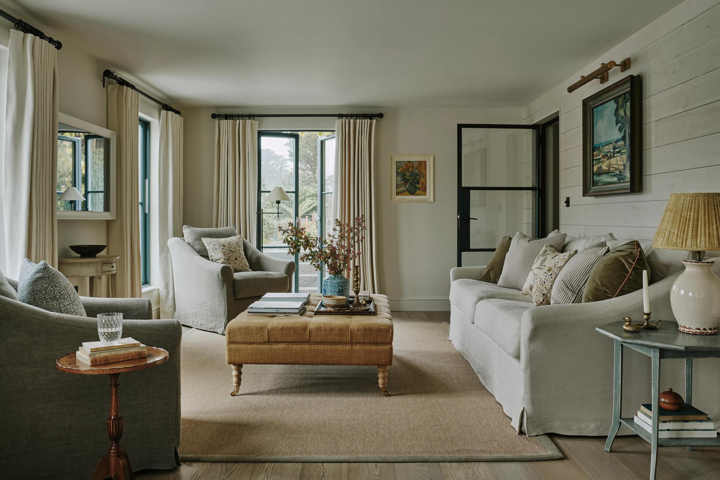 Cornish Coastal Escape | Sims Hilditch Interior Design | Drawing Room