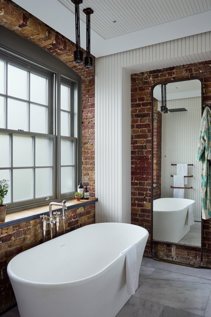 Sims Hilditch Interior Design The London Loft Bathroom Bath