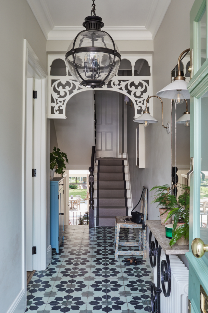 Sims Hilditch Interior Design Notting Hill Townhouse Hallway