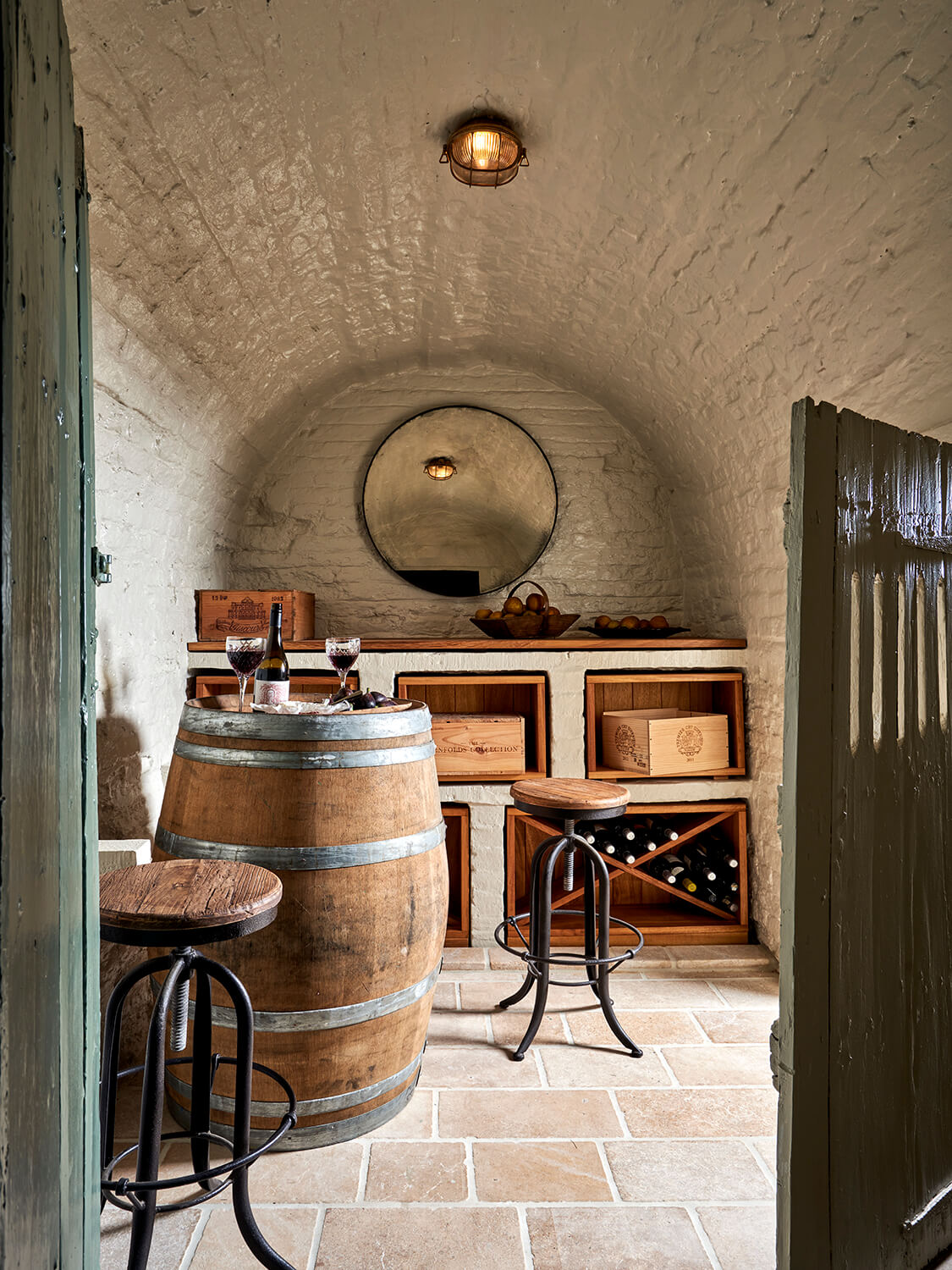 Sims Hilditch Gradei Historic London House Cellar