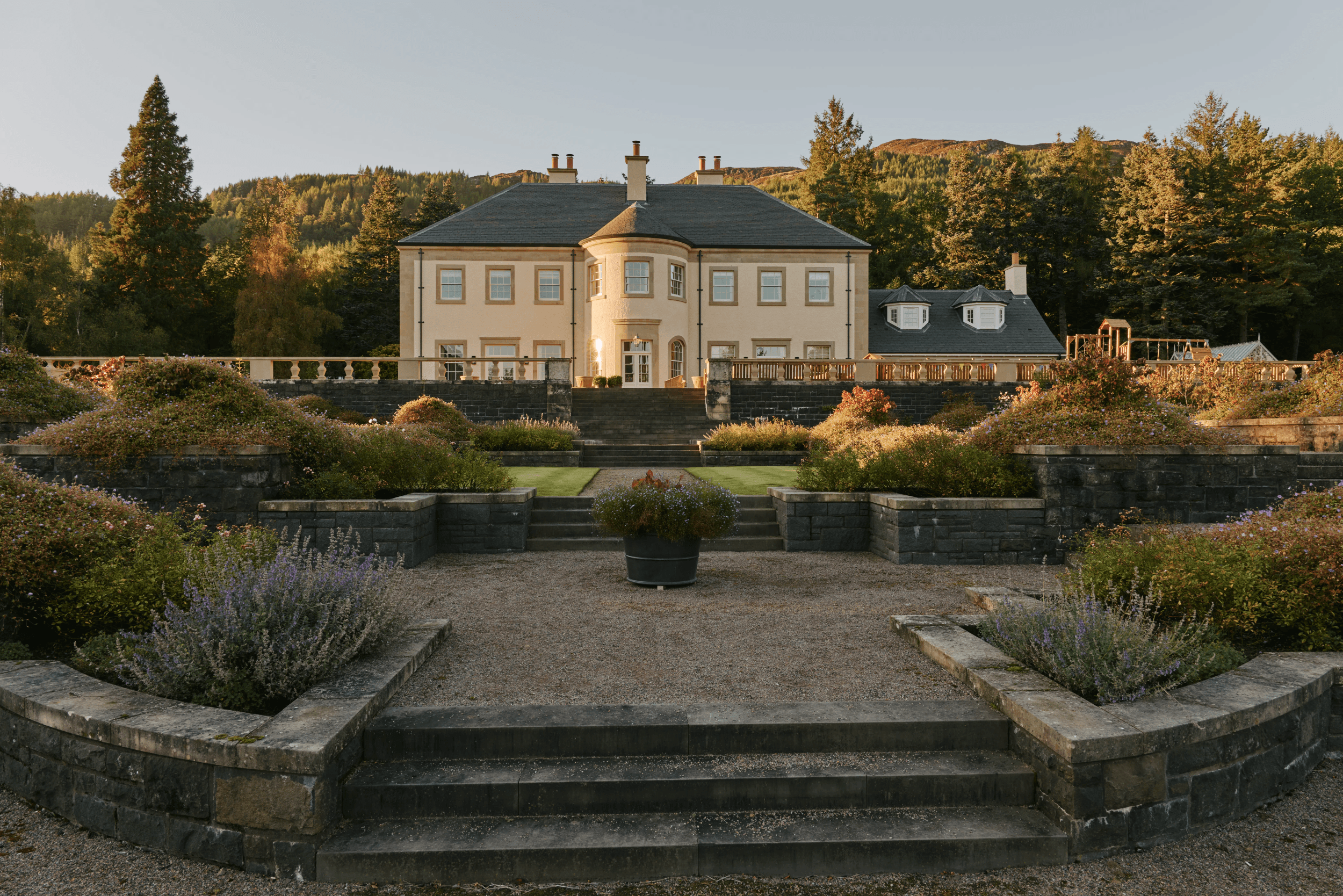 Sims Hilditch Interior Design Scottish Estate Exterior