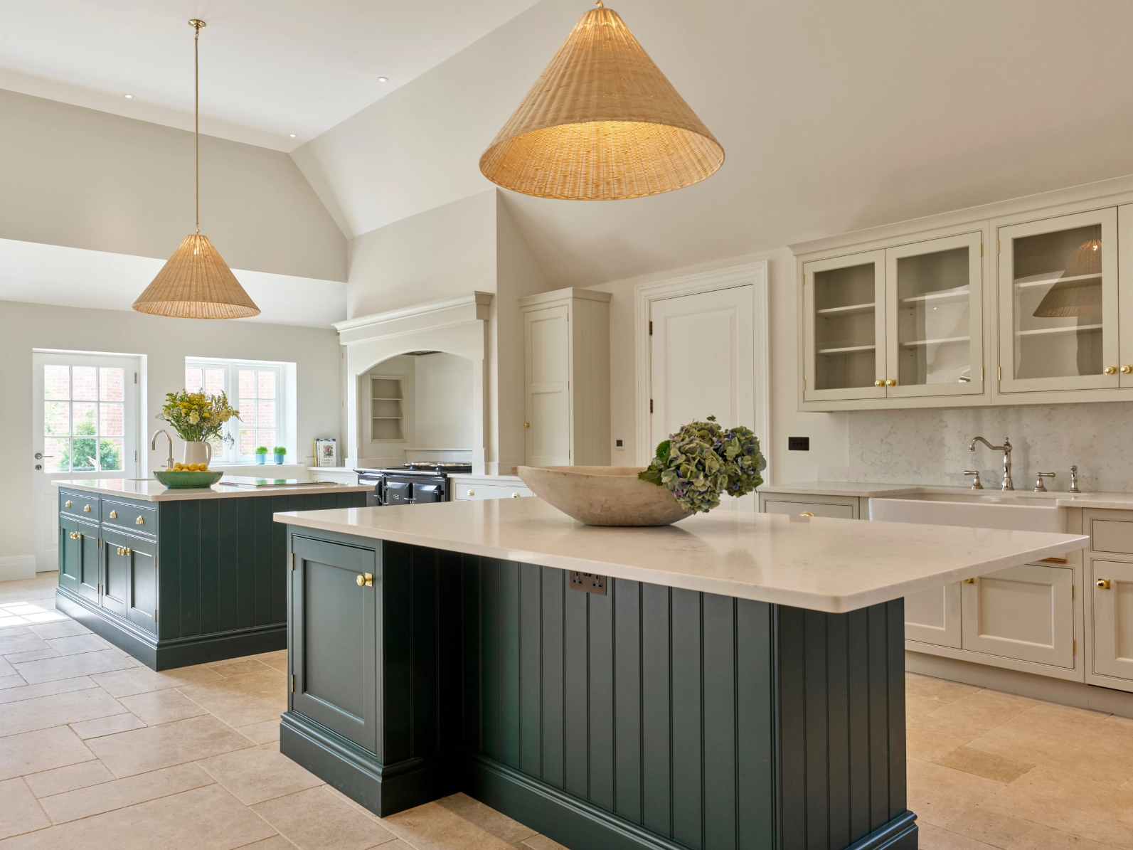 Sims Hilditch Interior Design Surrey Country Home Kitchen Island