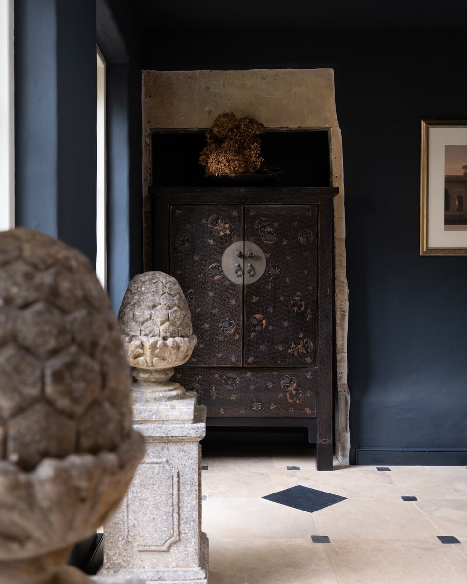 Sims Hilditch Interior Design Blue Walls