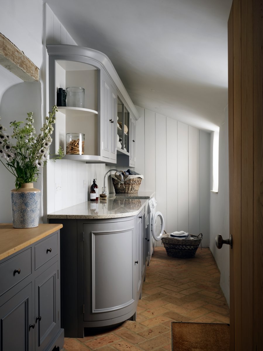 Sims Hilditch Interior Design Wiltshire Barn Conversion Utility Room