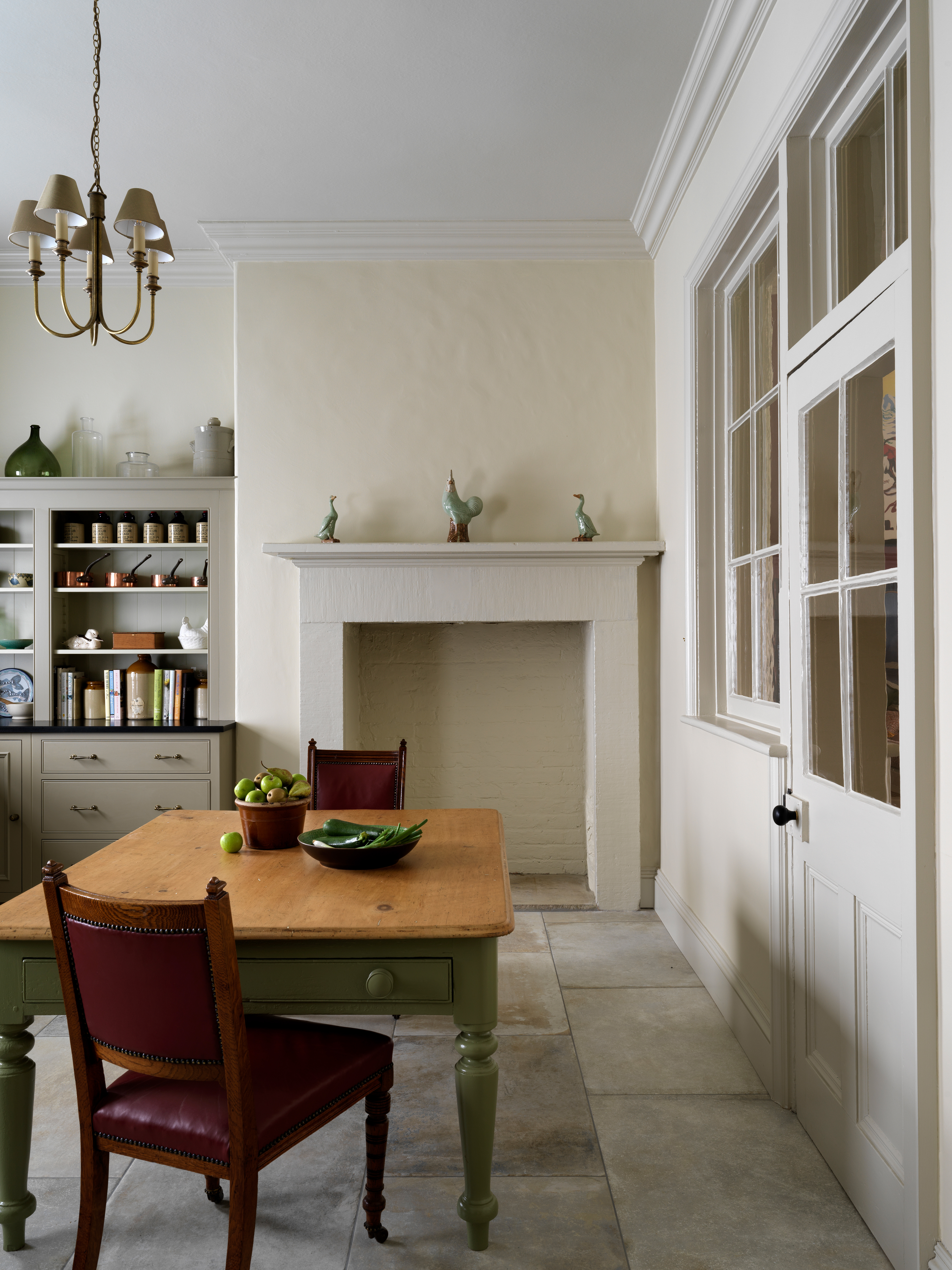 Grade II Listed Estate Working Kitchen designed by Sims Hilditch