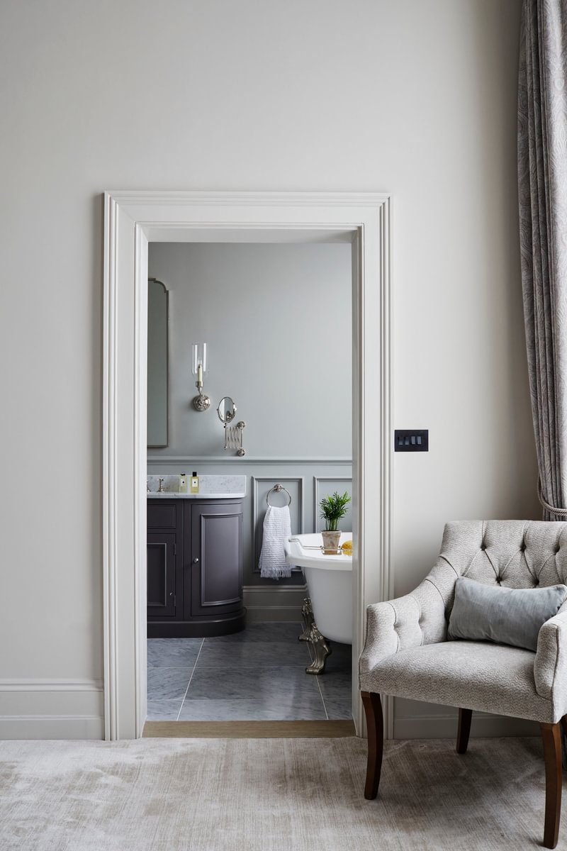 Sims Hilditch Interior Design Grade I Regency Townhouse Doorway