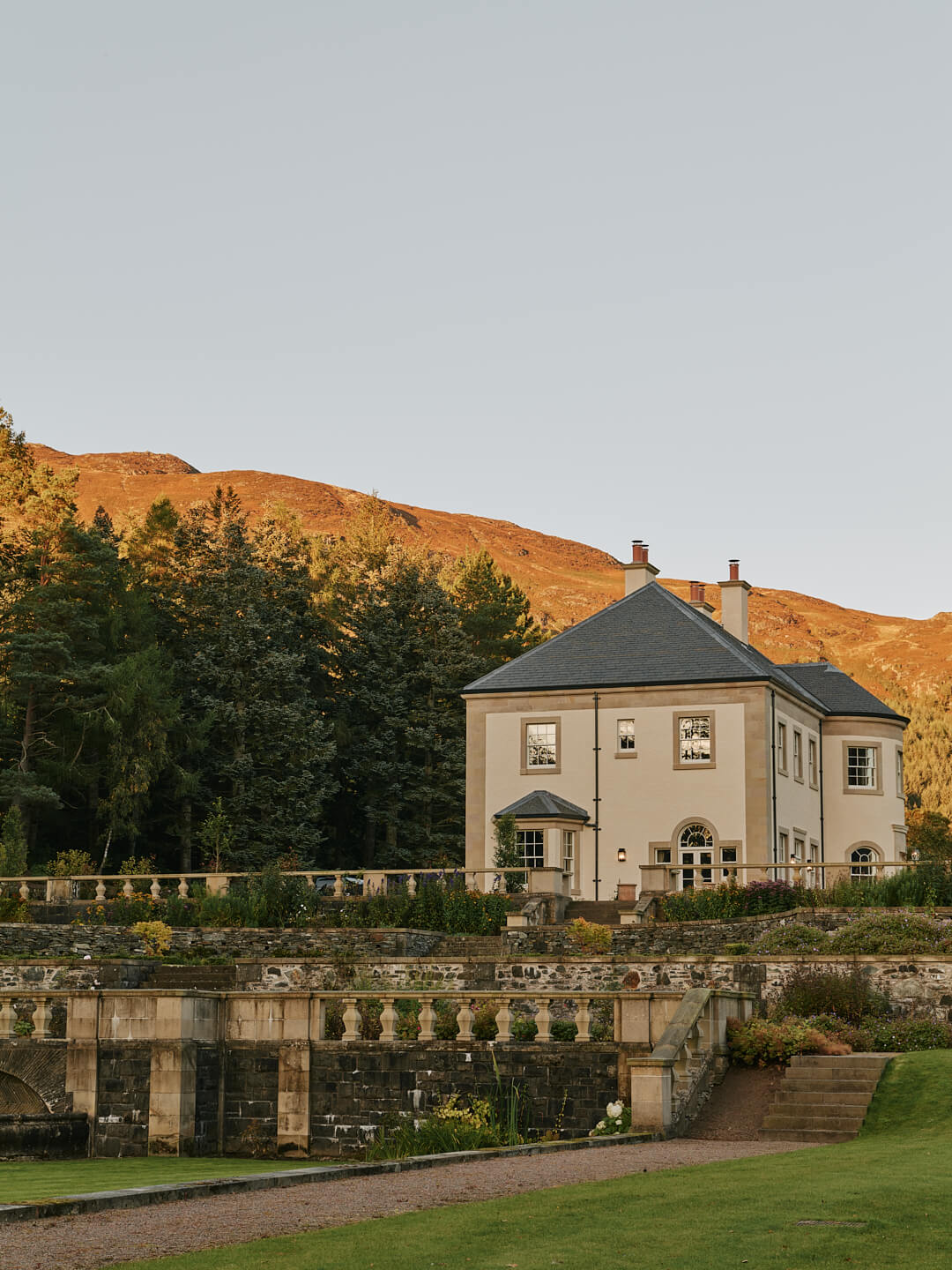Sims Hilditch Scottish Estate Exterior House Shot