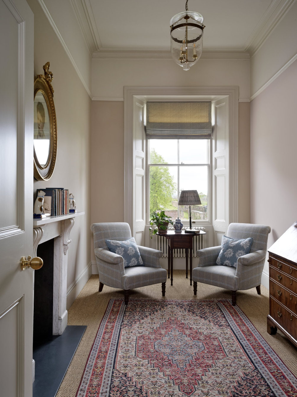 Sims Hilditch Interior Design English Country Estate Armchairs