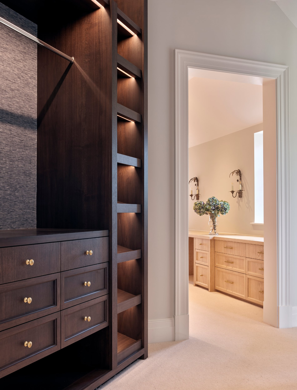 Sims Hilditch Interior Design Surrey Country Home Dressing Room