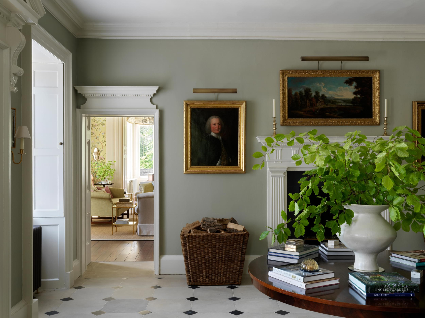 Sims Hilditch Interior Design English Country Estate Hallway
