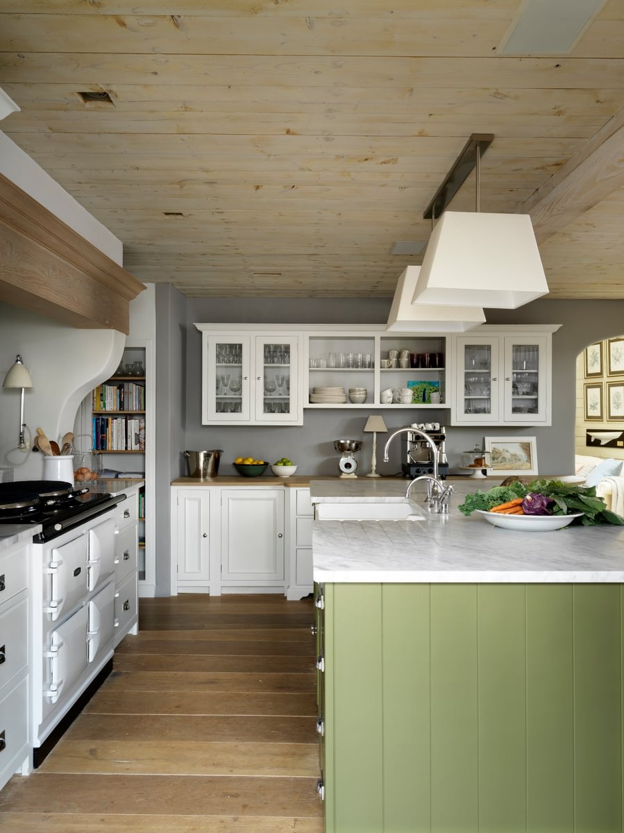 Sims Hilditch Interior Design Wiltshire Barn Conversion Kitchen Island