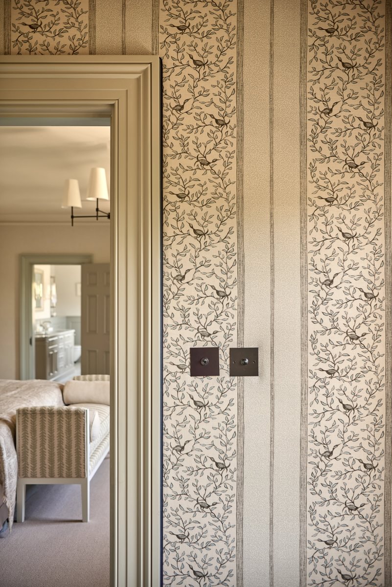 Sims Hilditch Interior Design Oxfordshire Country Home Wallpaper