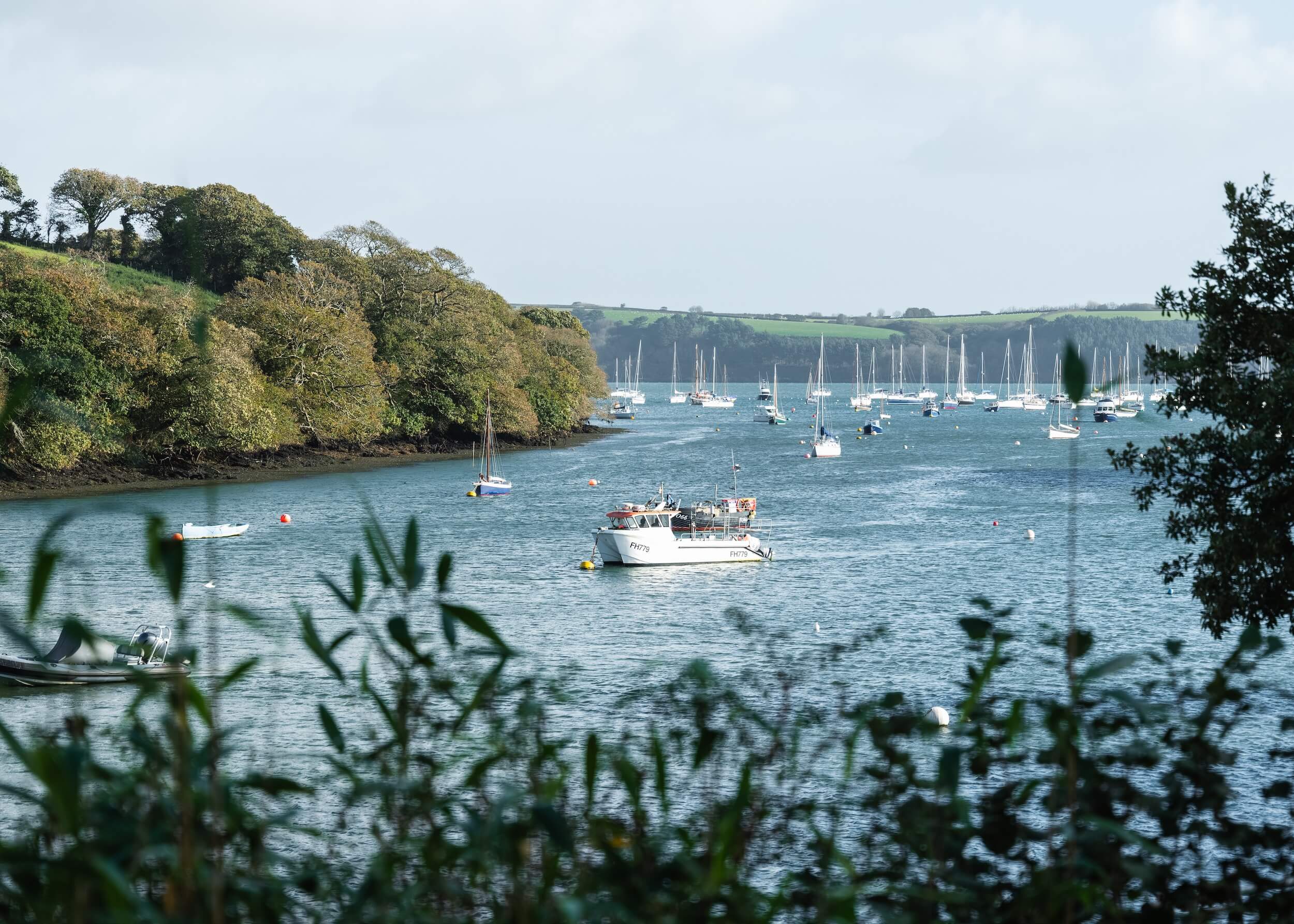 Sims Hilditch Cornish Costal Escape River With Boats