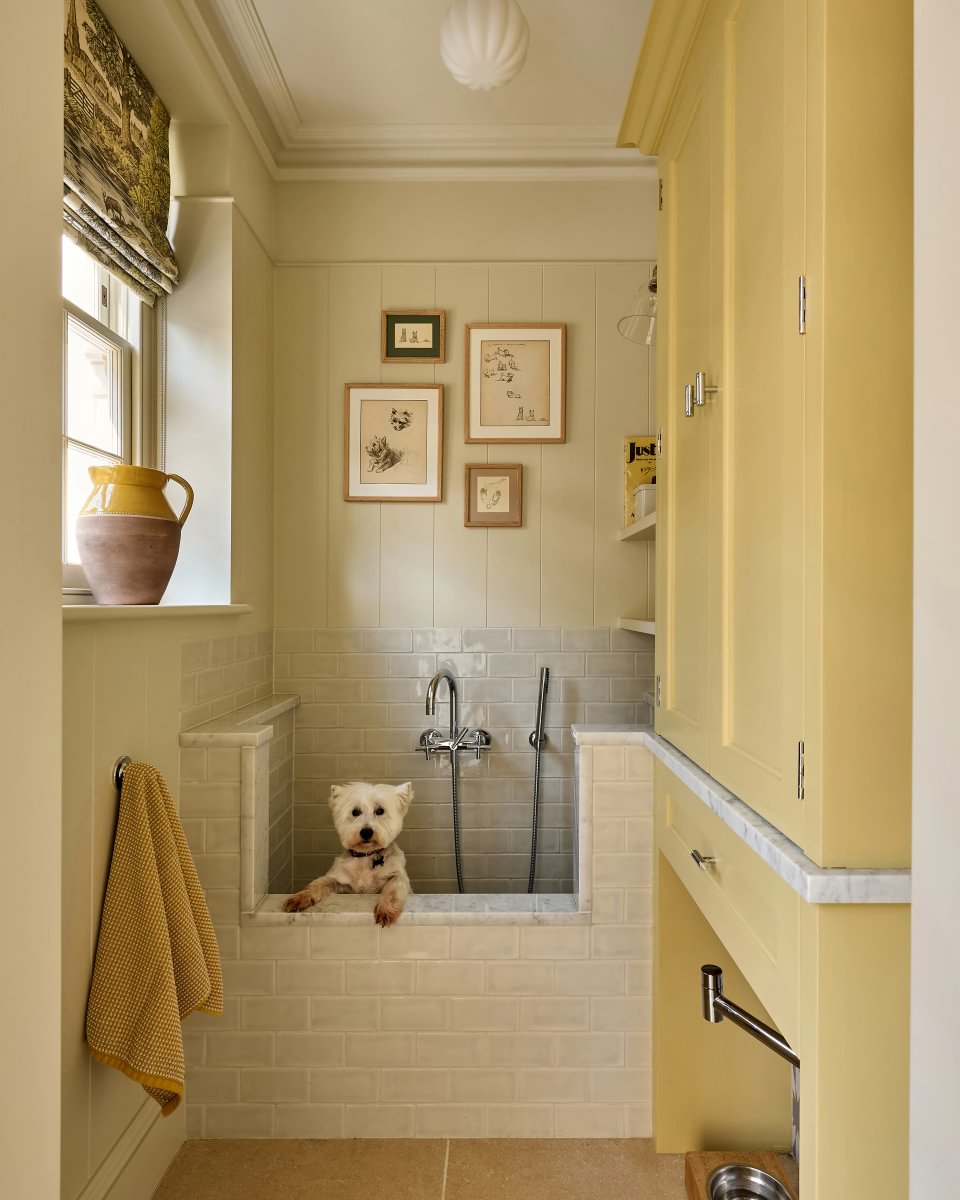 Sims Hilditch Interior Design Oxfordshire Country Home Dog Shower
