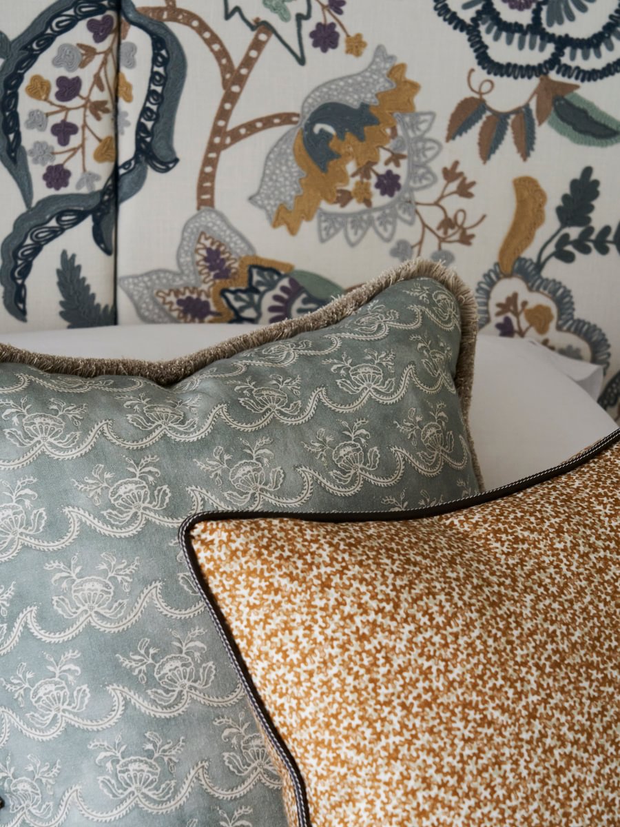 Sims Hilditch Interior Design Patterned Cushions