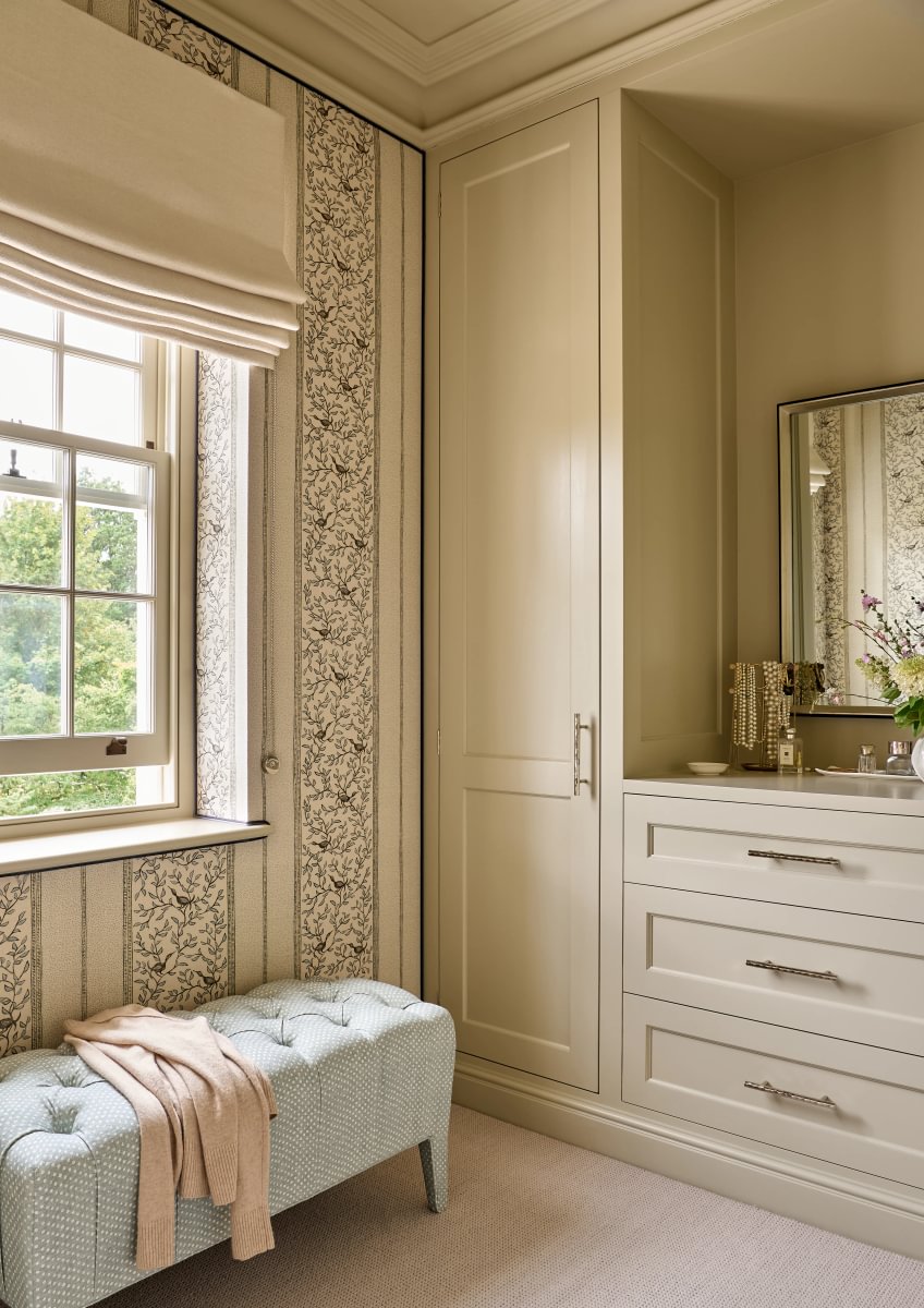 Sims Hilditch Interior Design Oxfordshire Country Home Dressing Room