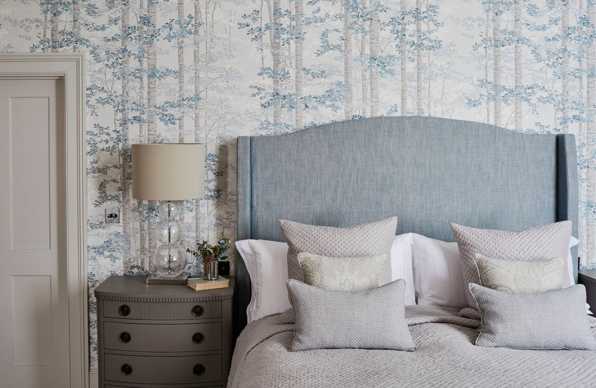 Sims Hilditch Interior Design Grade I Regency Townhouse Bedroom