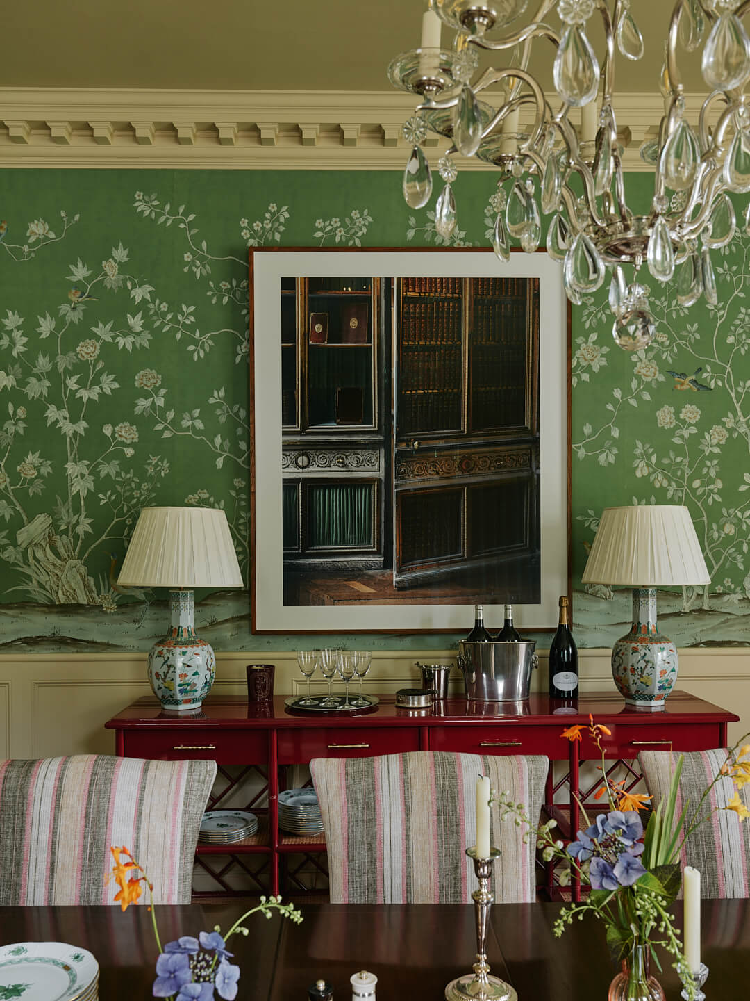Sims Hilditch Scottish Estate Diningroom Art
