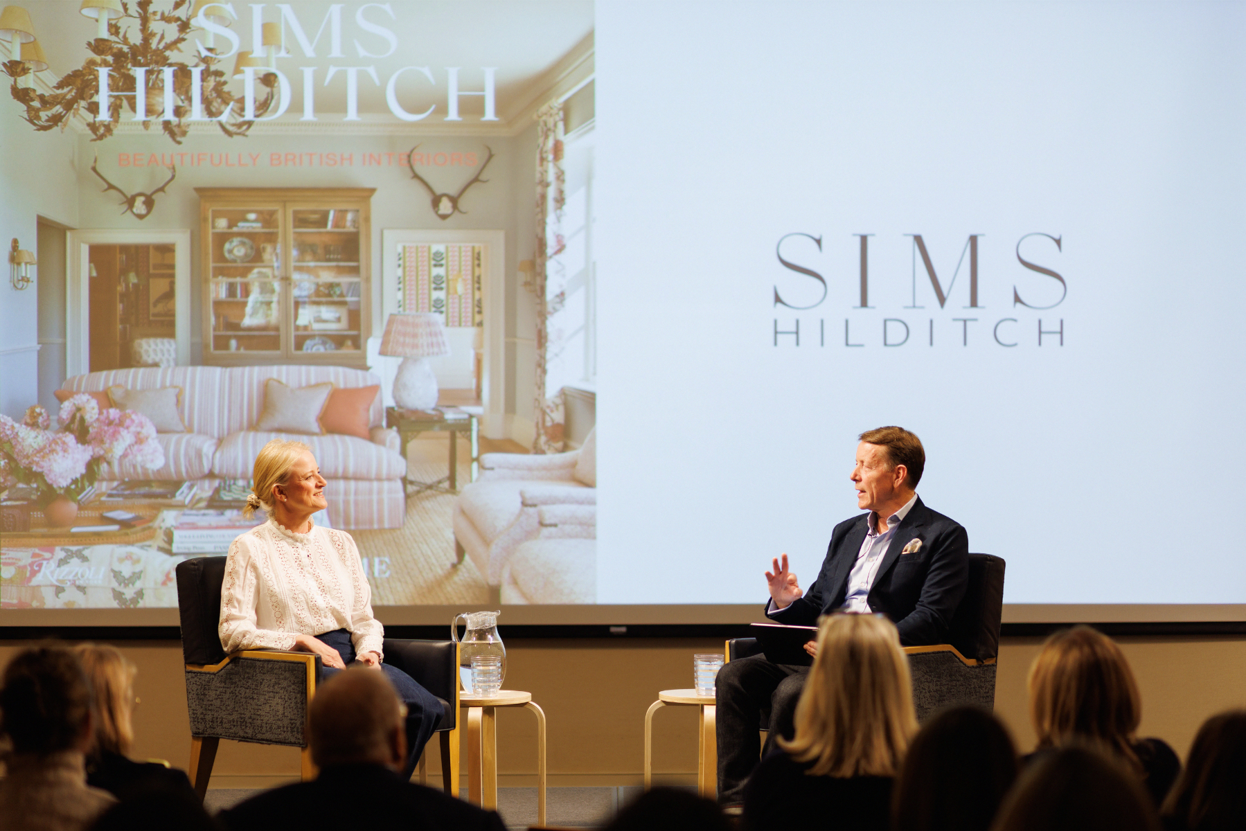 Emma And John Sims Hildicth At New York Book Talk