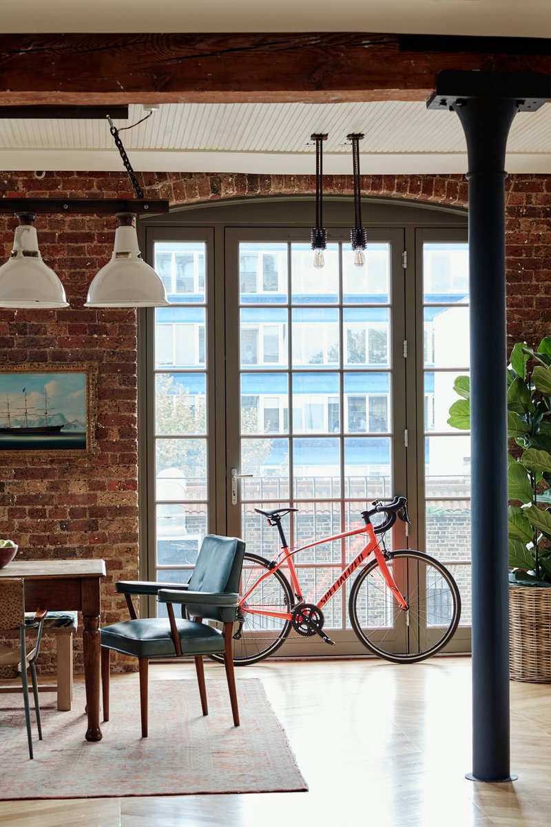 Sims Hilditch Interior Design The London Loft Bicycle